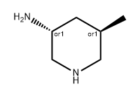 (3R,5R)-5-methylpiperidin-3-amine Struktur