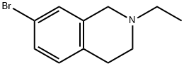 7-Bromo-2-ethyl-1,2,3,4-tetrahydro-isoquinoline Structure