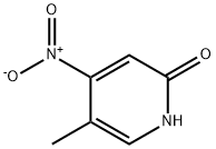 5-METHYL-4-NITROPYRIDIN-2(1H)-ONE Struktur