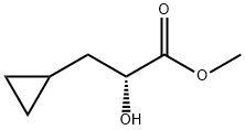 (R)-METHYL 3-CYCLOPROPYL-2-HYDROXYPROPANOATE Struktur