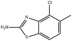 4-chloro-5-methyl-1,3-benzothiazol-2-amine Struktur