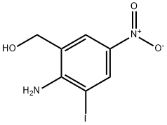 (2-AMINO-3-IODO-5-NITROPHENYL)METHANOL Struktur