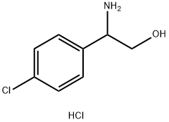 2-AMINO-2-(4-CHLOROPHENYL)ETHAN-1-OL HYDROCHLORIDE Struktur