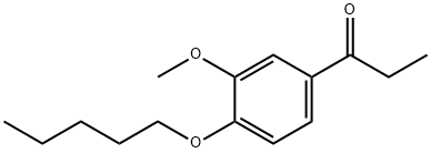 1-(3-METHOXY-4-(PENTYLOXY)PHENYL)PROPAN-1-ONE Struktur