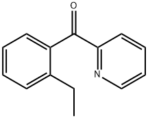 (2-ETHYLPHENYL)(PYRIDIN-2-YL)METHANONE Struktur