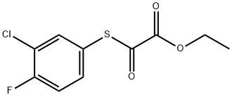 ETHYL 2-((3-CHLORO-4-FLUOROPHENYL)THIO)-2-OXOACETATE price.