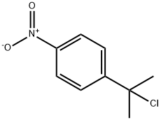 Benzene, 1-(1-chloro-1-methylethyl)-4-nitro- Struktur