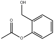 Benzenemethanol, 2-(acetyloxy)- Struktur