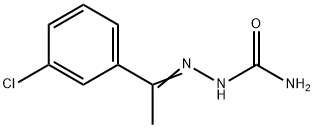 Hydrazinecarboxamide,2-[1-(3-chlorophenyl)ethylidene]- Struktur