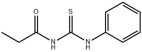 Propanamide,N-[(phenylamino)thioxomethyl]- Struktur