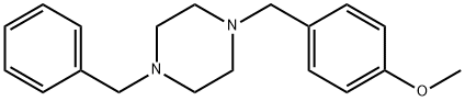 1-benzyl-4-(4-methoxybenzyl)piperazine