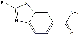 2-Bromobenzo[d]thiazole-6-carboxamide Struktur