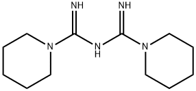 N-(Imino(Piperidin-1-Yl)Methyl)Piperidine-1-Carboximidamide Struktur