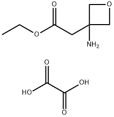 ETHYL 2-(3-AMINOOXETAN-3-YL)ACETATE OXALATE Struktur