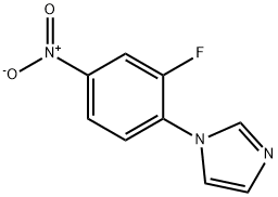 1H-Imidazole, 1-(2-fluoro-4-nitrophenyl)-