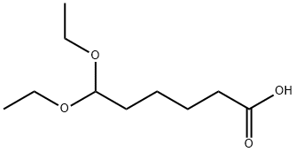 6,6-diethoxyhexanoic acid Struktur