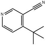 4-tert-Butyl-nicotinonitrile Struktur