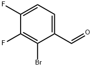 2-BROMO-3,4-DIFLUOROBENZALDEHYDE Struktur