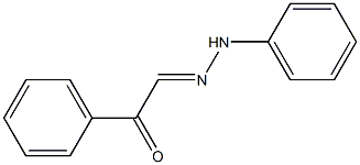 1-Phenyl-2-(phenyl-hydrazono)-ethanone Struktur