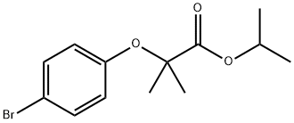 ISOPROPYL 2-(4-BROMOPHENOXY)-2-METHYLPROPANOATE Struktur