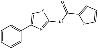 (Z)-N-(4-phenylthiazol-2(3H)-ylidene)furan-2-carboxamide Struktur