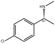 [(1R)-1-(4-CHLOROPHENYL)ETHYL]METHYLAMINE Struktur