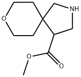 METHYL 8-OXA-2-AZASPIRO[4.5]DECANE-4-CARBOXYLATE Struktur