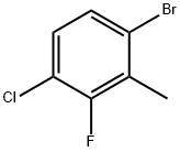 1-溴-4-氯-3-氟-2-甲基苯, 1628524-91-3, 結構式
