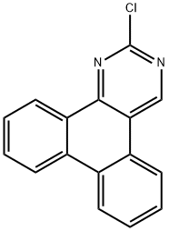 2-chlorodibenzo[f,h]quinazoline Struktur