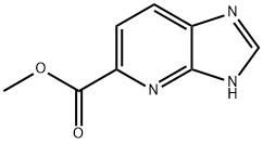 METHYL 3H-IMIDAZO[4,5-B]PYRIDINE-5-CARBOXYLATE Struktur