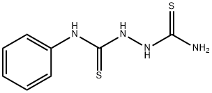 N-phenyl-1,2-hydrazinedicarbothioamide Struktur