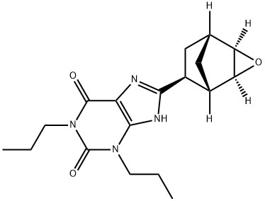 1H-Purine-2,6-dione,3,9-dihydro-8-(1S,2R,4S,5S,6S)-3-oxatricyclo[3.2.1.02,4]oct-6-yl-1,3-dipropyl- 結(jié)構(gòu)式