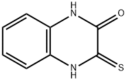 3-mercaptoquinoxalin-2-ol Struktur