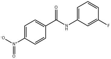 N-(3-Fluorophenyl)-4-nitrobenzamide, 97% Struktur