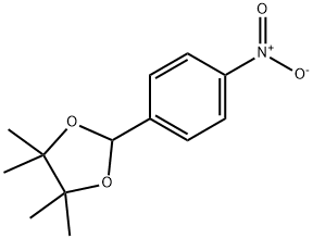 4,4,5,5-Tetramethyl-2-(4-nitro-phenyl)-[1,3]dioxolane Struktur