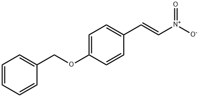 1-[(E)-2-nitroethenyl]-4-phenylmethoxybenzene Struktur