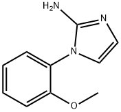 1-(2-Methoxyphenyl)-1H-imidazol-2-amine Struktur