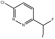 3-Chloro-6-difluoromethyl-pyridazine Struktur