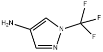 1-Trifluoromethyl-1H-pyrazol-4-ylamine Struktur