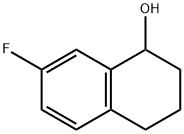 7-FLUORO-1,2,3,4-TETRAHYDRONAPHTHALEN-1-OL Struktur