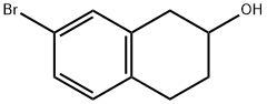 7-BROMO-1,2,3,4-TETRAHYDRONAPHTHALEN-2-OL Struktur