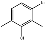 1-Bromo-3-chloro-2,4-dimethylbenzene Struktur