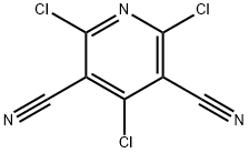 Trichloro-3,5-dicyanopyridine Struktur