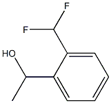 1-(2-(difluoromethyl)phenyl)ethanol Struktur