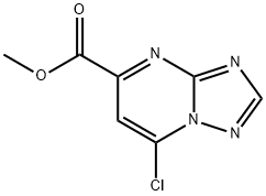 methyl 7-chloro-[1,2,4]triazolo[1,5-a]pyrimidine-5-carboxylate|