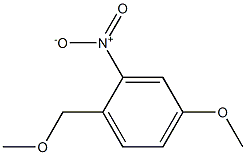 4-Methoxy-1-(methoxymethyl)-2-nitrobenzene Struktur