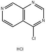 4-Chloropyrido[3,4-d]pyrimidine hydrochloride Struktur