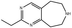 2-ethyl-5H,6H,7H,8H,9H-pyrimido[4,5-d]azepin Struktur