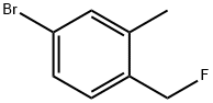 4-Bromo-1-(fluoromethyl)-2-methylbenzene Struktur