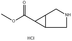 methyl 3-azabicyclo[3.1.0]hexane-6-carboxylate Struktur